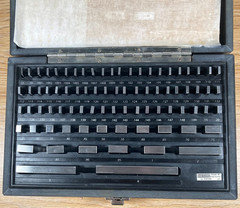Starrett RS81B Global Series Gage Block Set Steel .05″-4″ (81 PCS) Complete Set