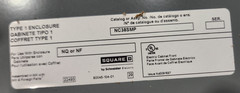 😎 NEW SQUARE D NC38SMP NQ/NF ENCLOSURE COVER 38″ TYPE 1 SURFACE PANELBOARD