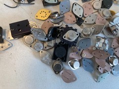 Vintage Transistor Assortment Lot – New Old Stock, 50+ Pc Lot – 1 Lb 9oz