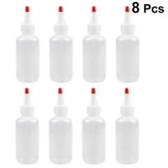 8pcs bottle tops Scale Squeeze Bottle Hair Dye Bottle