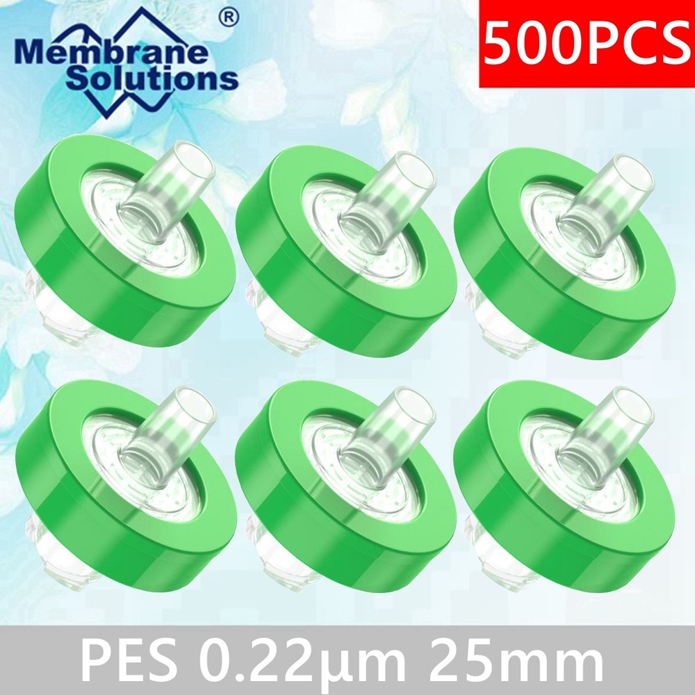 PES Syringe Needle Filter(Polyethersulfone)Non-Sterile 25mm,0.22μm Hydrophilic