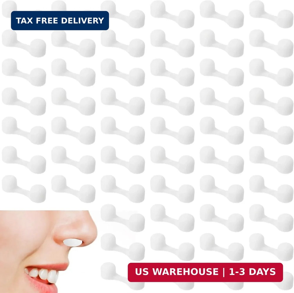ElevateTech 100 Pieces Nose Plug Filter Disposable Nose Dust Filters Sponge Nost