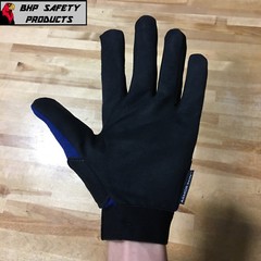 MAJESTIC GLOVE MECHANICS WORK GLOVES ARMORSKIN SYNTHETIC LEATHER SZ XL 2137BL