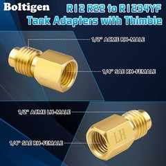 R1234YF Can Tap, R1234YF Self-Sealing and Puncture Style Refrigerant Can Tap Val