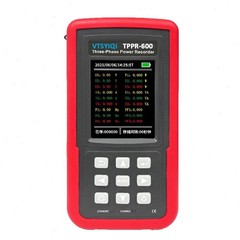 3-Phase Power Recorder with Voltage Range 0.01V~ 600V Current Range 1mA~ 400A