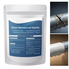 Steel Reinforced Epoxy Putty Waterproof Repair Clay for Metal Wood Car Crack Fix