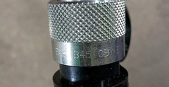 (2) ENERPAC CR400 CR-400 3/8″ High Flow Hydraulic Cylinder Couplers w/ Dust Cap