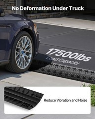 VEVOR Drop Over Cable Cover Heavy Duty Protector Ramp Floor Cord Cover 17500 lbs