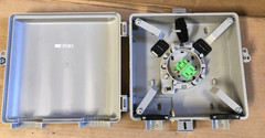 TII Network Technologies Wire Terminal Box Enclosure 506F New