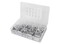 Aluminum Spacer Standoff Bushing Assortment Kit 3/4″ OD x 1/2″ ID (139 pcs)