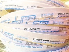 PRO-CUT MEAT SAW BLADES 322-120″ 5/8 3 TEETH PER INCH BOX OF 5 High Carbon Steel