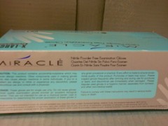 Adenna Miracle PF nitrile Exam gloves 200 CT BOX