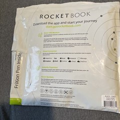 Rocketbook Smart Reusable Notebook – Eco-Friendly New Open As Shown In Pics