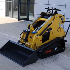 Mini Skid Steer Loader15 hp Hydraulic System Electric Start B&S ENGINE heat sink