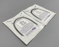 Dental Orthodontic Arch wire Super elastic Ni-Ti Round Rectangular Natural Form