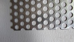 1/2″ HOLE ALUMINUM PERFORATED METAL–10-1/2″ X 12″