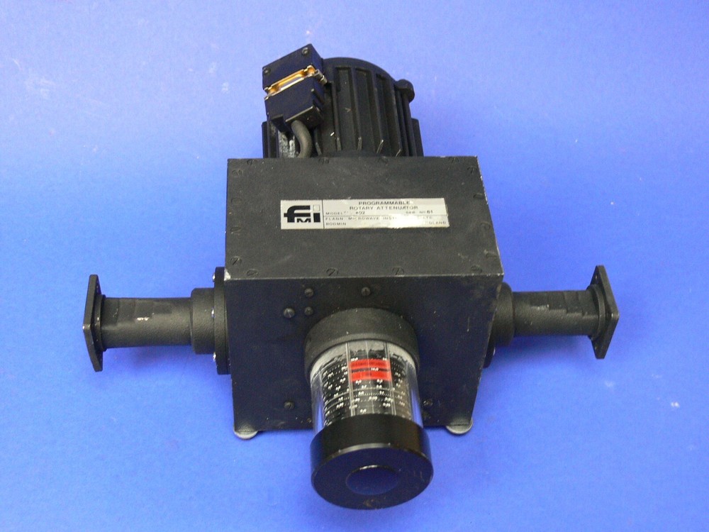 Flann fmi 1117 02 programmable rotary attenuator 0-60db