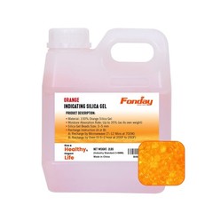 2LB Moisture Indicating Silica Gel Desiccant Orange to Green Rechargeable In…