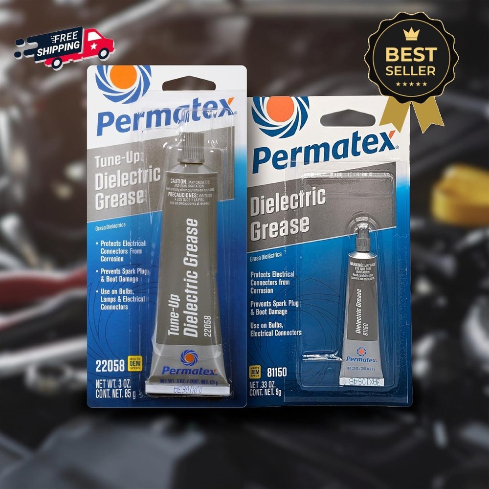 Permatex 22058 Dielectric Tune-Up Grease, 3oz. – High Performance Dielectric Gre