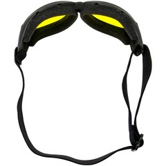 Global Vision Eliminator Red Baron Motorcycle Aviator Dirt Bike Goggles Black