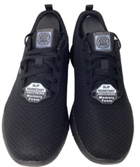 Skechers Women’s Work Bronaugh RF Slip Resistant Lace Up Black Size:9.5 196MO