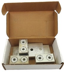 Box Of 3 K2A44U2N – Burndy Aluminum Universal Terminal 2 Conductor 2-Hole Lugs