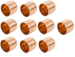 (10Pcs) Plumbing 1/2″ Solder LF Copper Pipe End Cap,Pressure Copper Cap Plug …