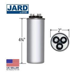 JARD 12792 Motor Run Capacitor 55 + 5 MFD 440/370 VAC Round