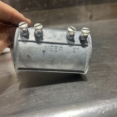 Neer 2″ TC 516 Set Screw Coupling Connector Fitting Nos Surplus