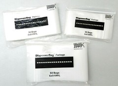 6Mil Thick Clear Reloc Zippit Bags 150 Assortment 3 Sizes 4×6 5×8 6×9 50 Each