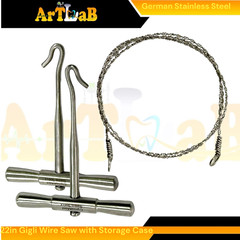 Gigli Flexible Wire Saw with Handles & Storage Case Multi-Purpose Cutting Tool