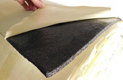 10mm VEHICLE Heat Shield Thermal Insulation SOUND Deadener MAT FIRE PROOF 4X4