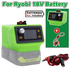NEW DC Power Supply Adjustable Voltage For Ryobi 18V Li-ion Battery Portable