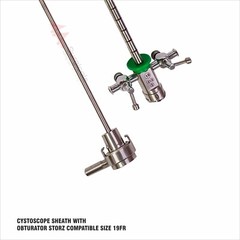 4A Cystoscope Sheath with Obturator Storz Compatible Size 19Fr