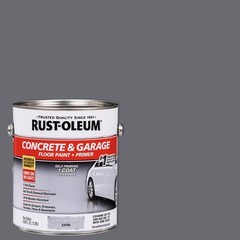 Rust-Oleum 225380 1-Gal Battleship Gray Satin Concrete Floor Paint – 2-Pack