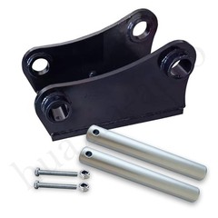 For CAT 307,308 and 309Mini Excavator bucket ears Weld base plate and 50mm pins