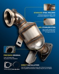 PHILTOP Catalytic Converter Direct Fits Cruze 2011-2015, Encore 2013-2016, Trax