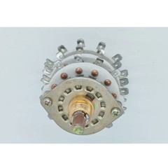 1/2/4x 9.7MM 6P5T 6 Pole 5 Throw 3 Deck Band Channel Rotary Switch Selector HOT