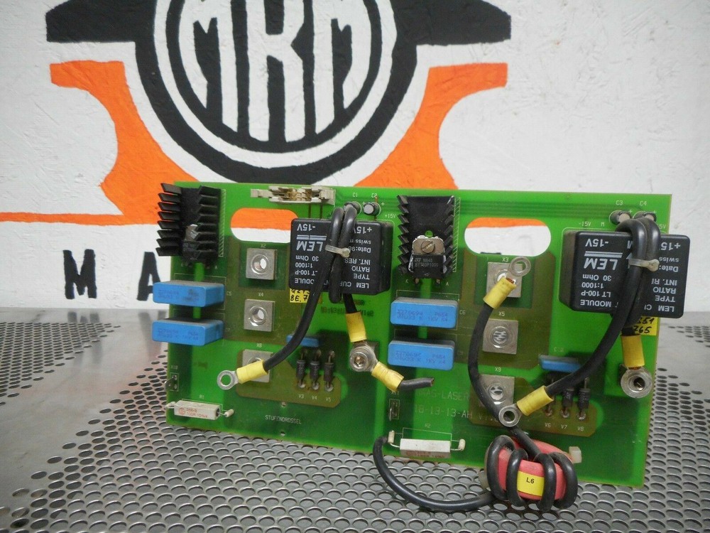 HAAS-LASER 18-13-13-AH V1.2 Circuit Board Used With Warranty