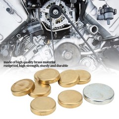 Brass Freeze Frost Plug Kit MPE-100BR Fits Chevy Small Block 283/305/327ci