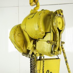 Budgit 112711 500LB 16 FPM 12′ Lift Electric Roller Chain Hoist 440V 3 Phase