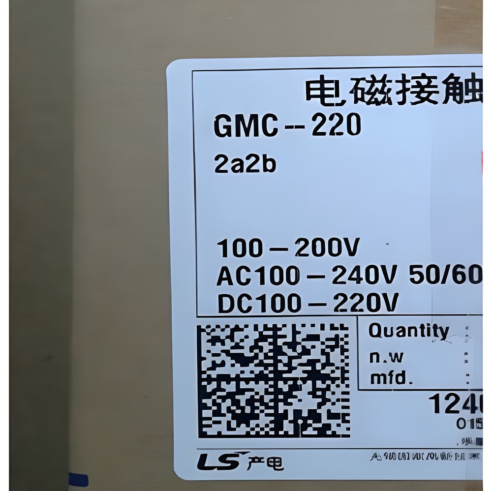 One New LS GMC-220 Contactor GMC220 AC100-240V/DC100-220V Expedited Shipping