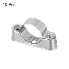 10Pcs Pipe Support Pipe Bracket Clamp Wall Mount Ceiling Mount for 25mm Pipe