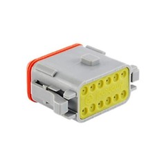 1PC Amphenol Sine Systems Corp AT06-12SA-RD01 CONN PLUG HSG 12POS 14-20AWG