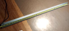 LUMABAR LED LIGHT COMPACT CLEAR White high-impact polycarbonate lens 39.5″