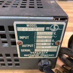 Sorensen Nobatron QB12-4 DC Power Supply 0–12V 4A Vintage Lab Bench Tested