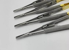 HU FRIEDY Castroviejo straight Needle Holder 7″ 18cm NH5024 lot of 4