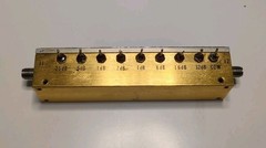 WEINSCHEL 3200-2 RELAY 12V SWITCHED PROGRAMMABLE ATTENUATOR