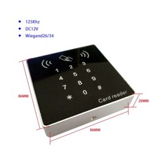 Touch keypad 125KHz Wiegand26/34 EM/ID RFID Access Control READER
