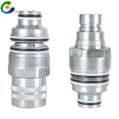 Male & Female Flat Face Coupler Kit For Bobcat S250 S300 S330 S850 A220 A300
